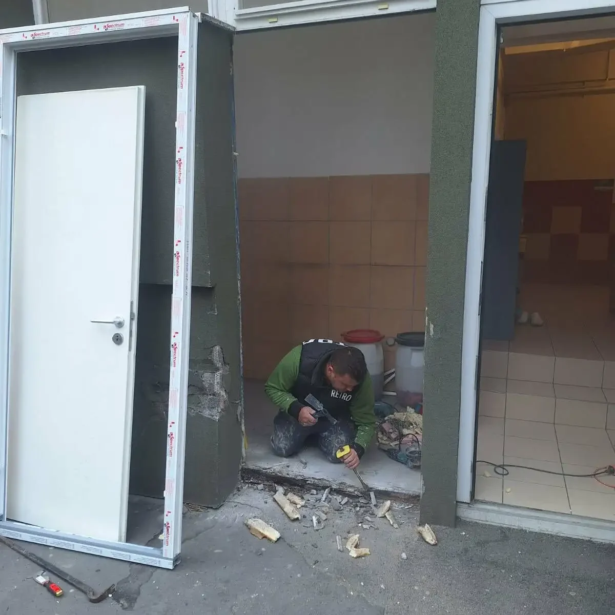bölcsőde helyreállítás (bontás)